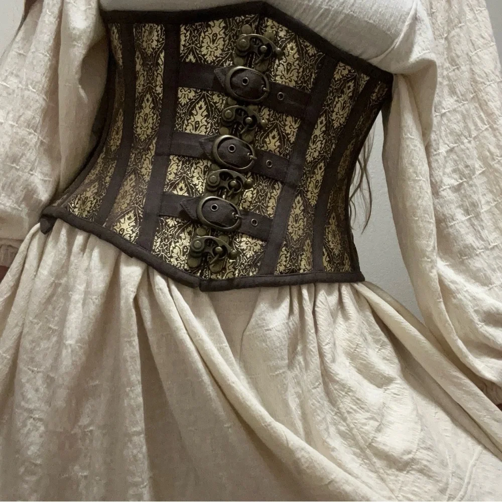 NWT Brocade Corset Top Estimated Small Renaissance Cottagecore Dark Academia